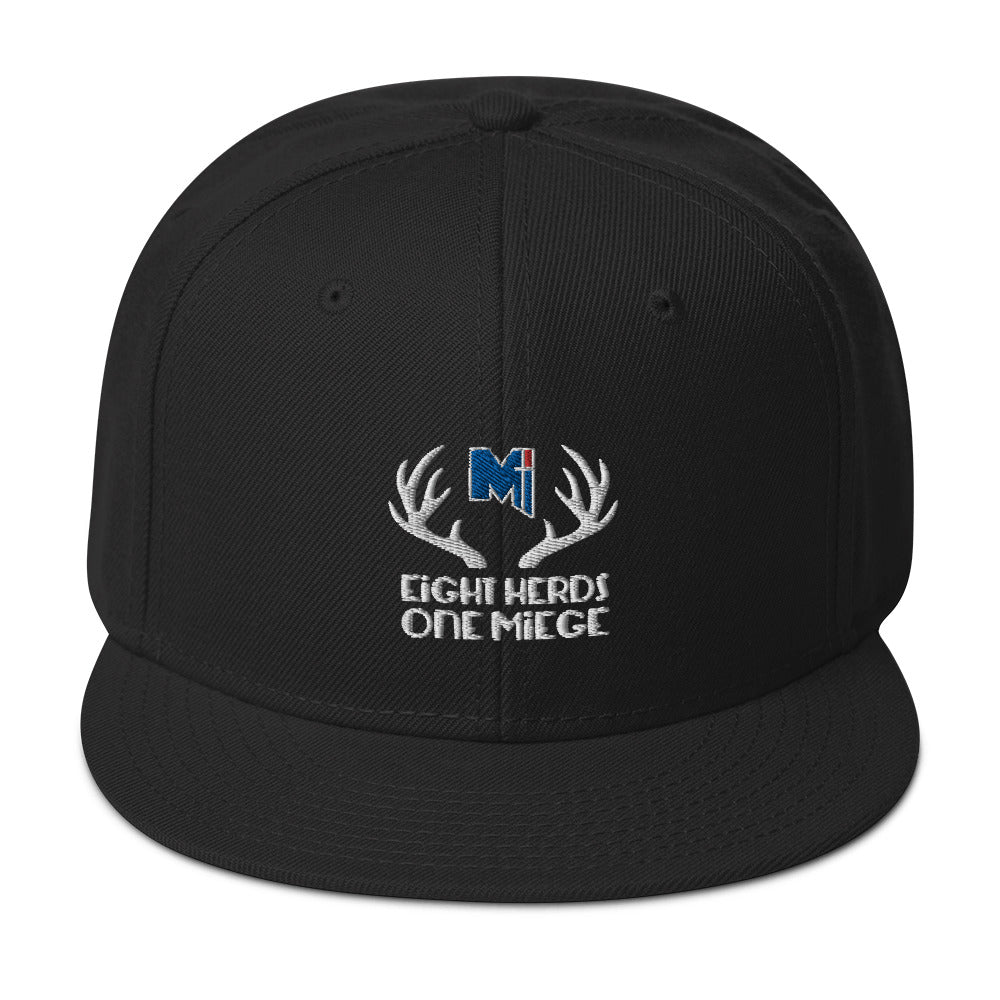 Eight Herds, One Miege Snapback Hat