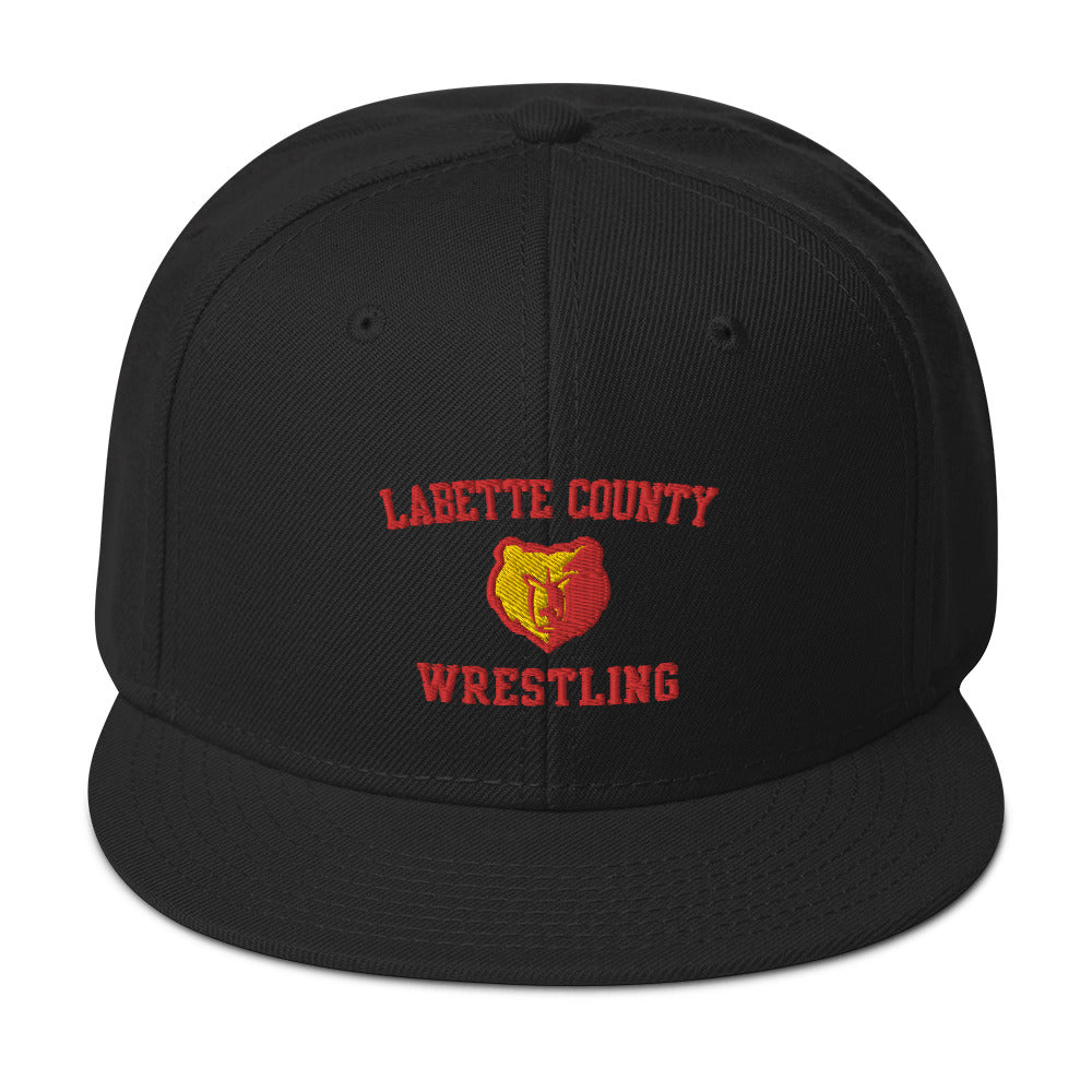 Labette County Wrestling Snapback Hat