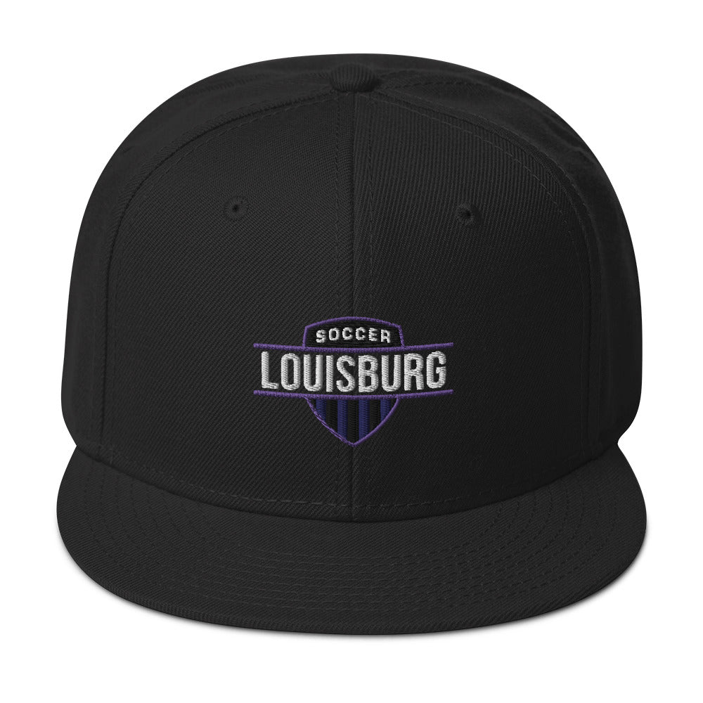 Louisburg High School Soccer Snapback Hat