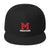 M Wrestling Snapback Hat