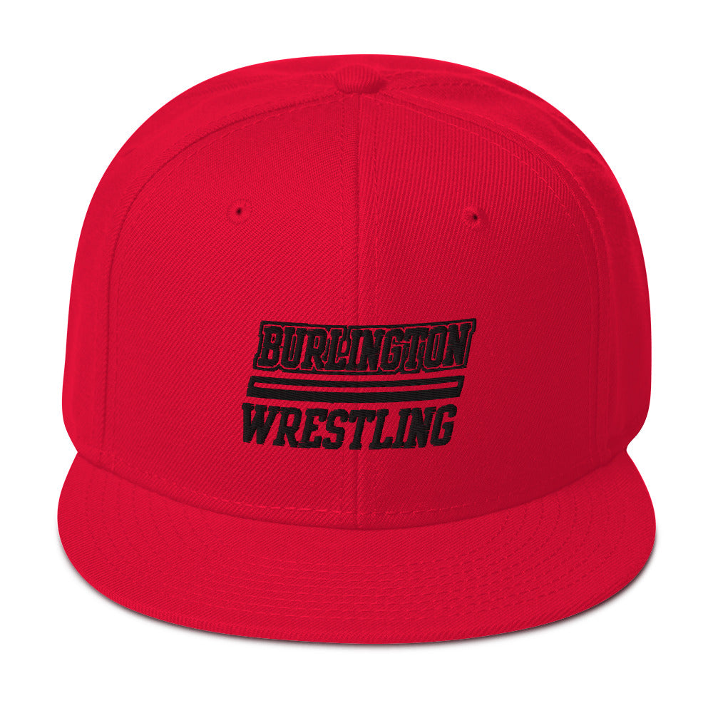 Burlington HS Wrestling Snapback Hat