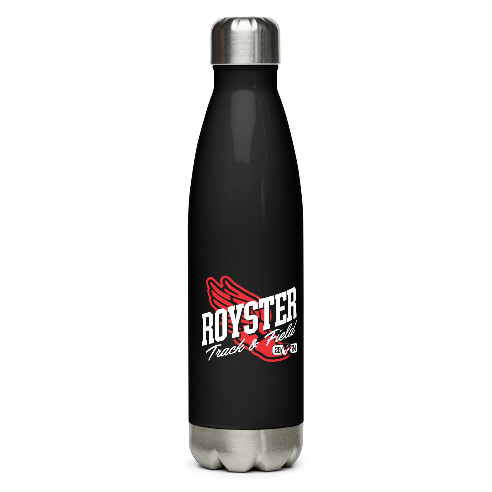 Royster Rockets Track & Field Stainless Steel Water Bottle