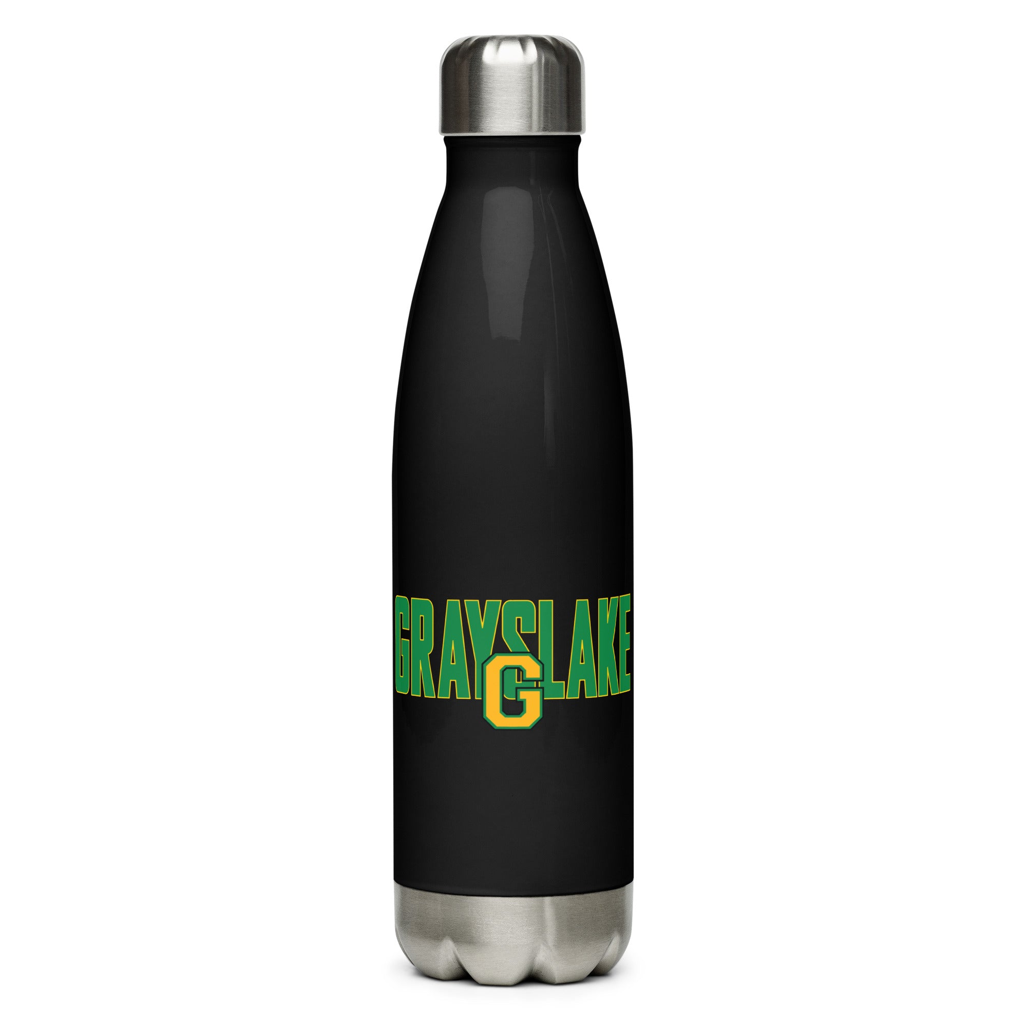 Grayslake Wrestling Club Stainless Steel Water Bottle