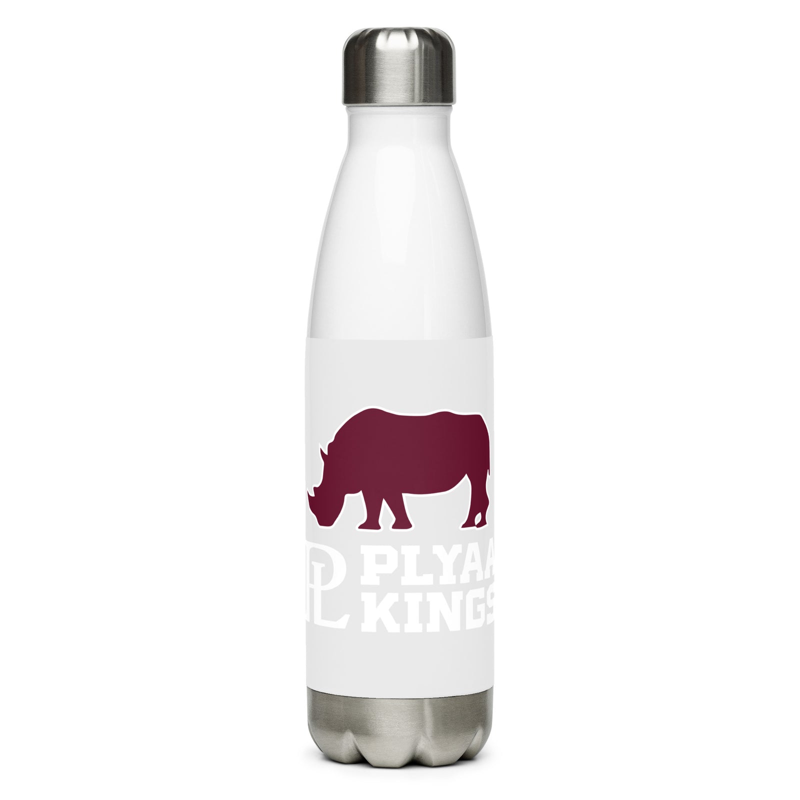PLYAA Rhino Football Stainless steel water bottle