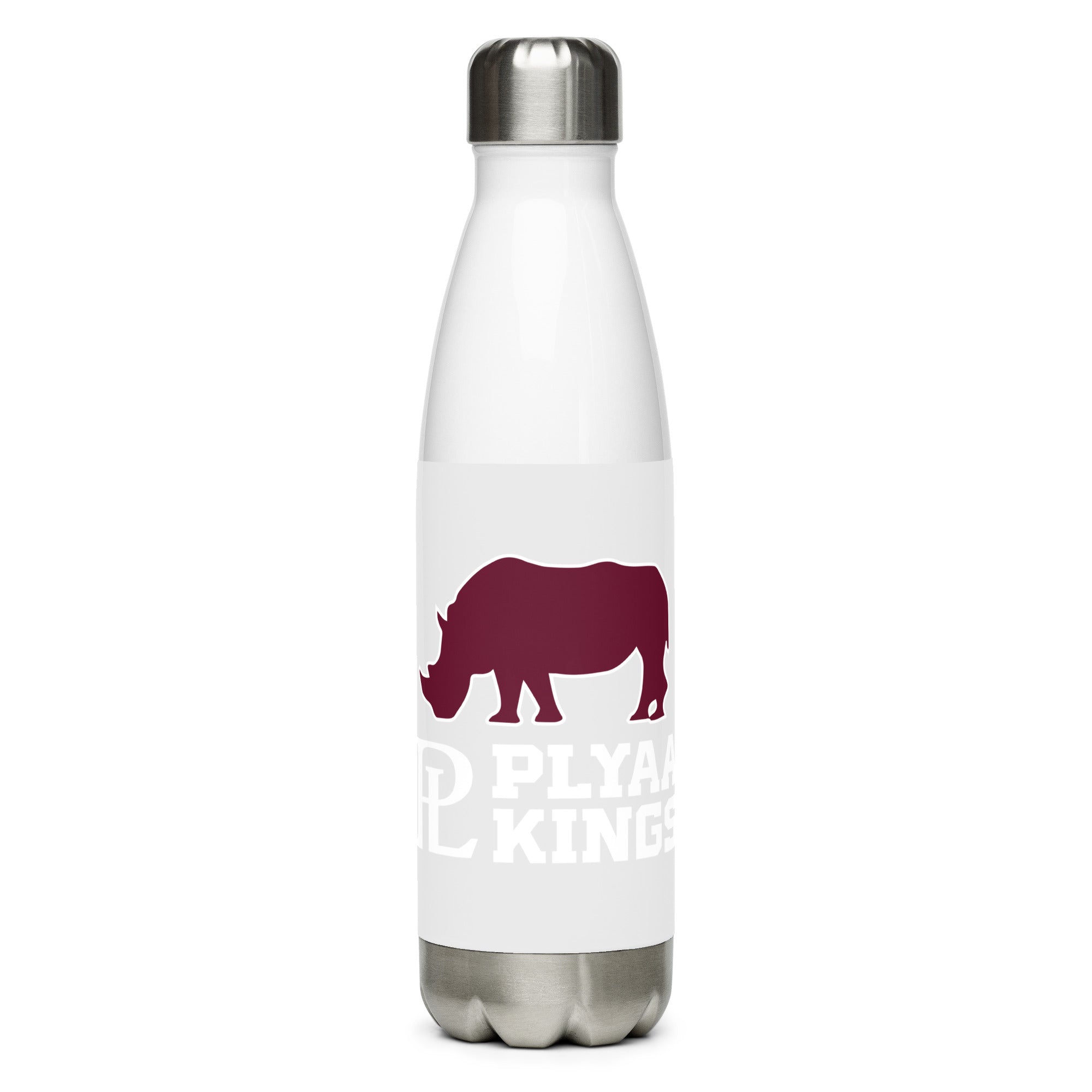 PLYAA Rhino Football Stainless steel water bottle