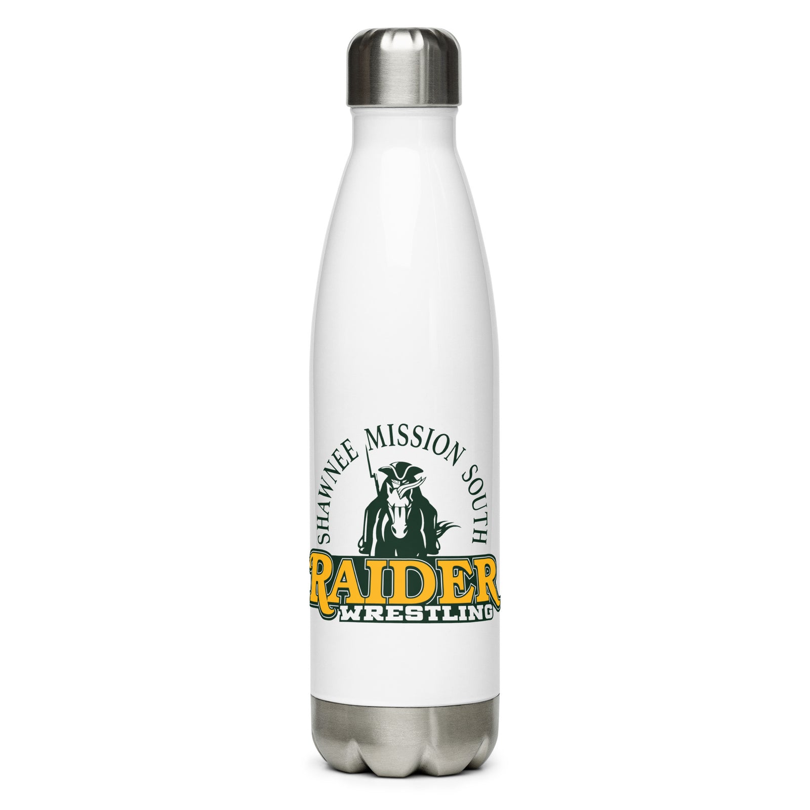 Raider Wrestling Club Stainless steel water bottle