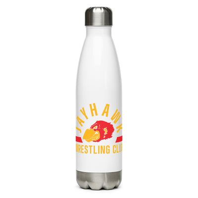 Jayhawk Wrestling Club Stainless Steel Water Bottle