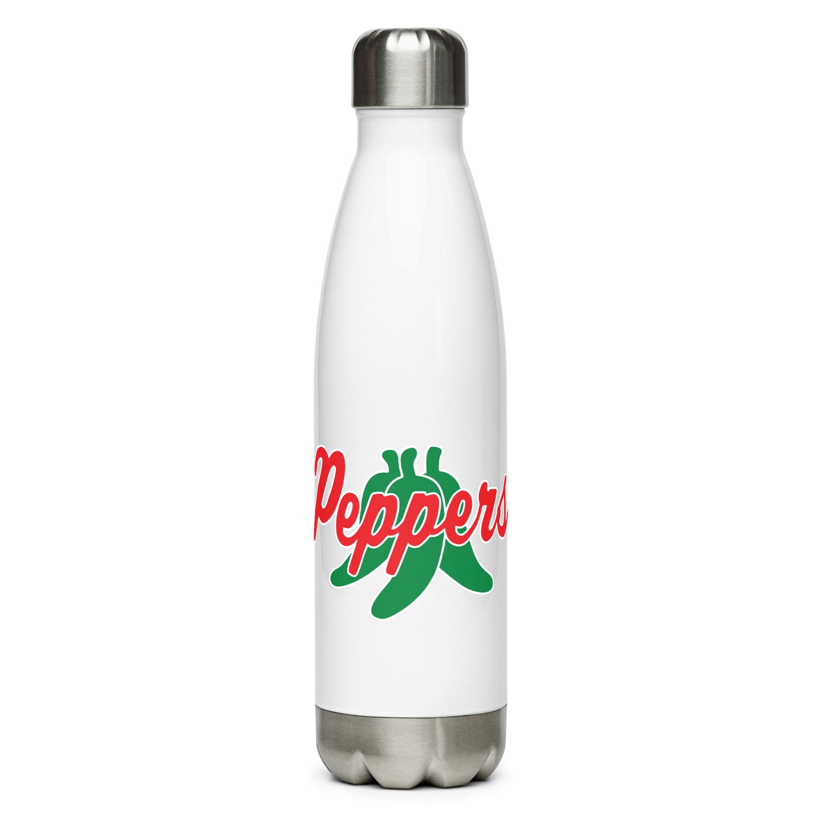 Peppers Softball Stainless steel water bottle