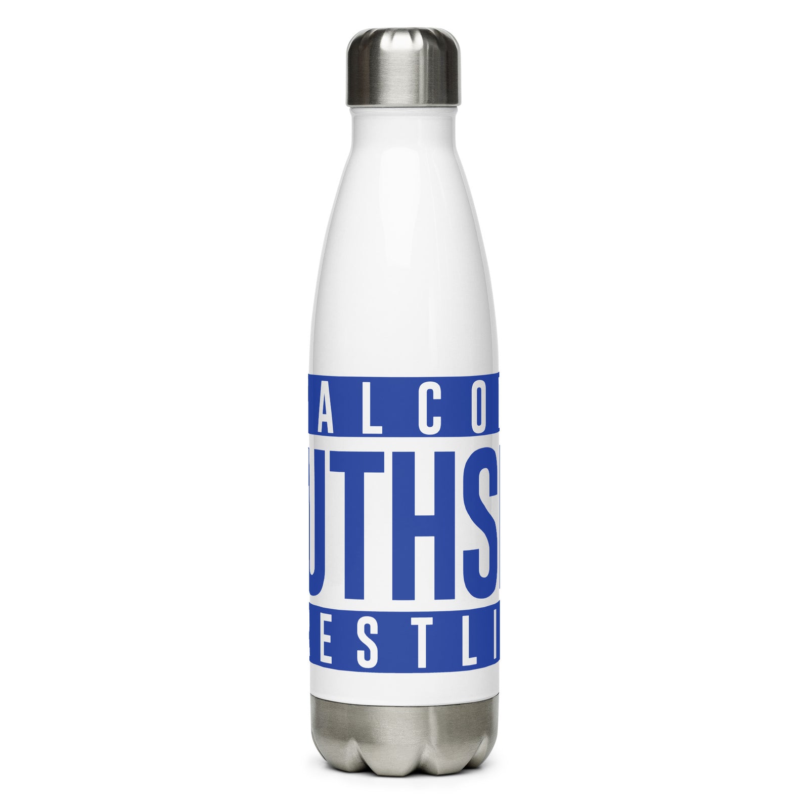 Olathe South Wrestling Stainless Steel Water Bottle