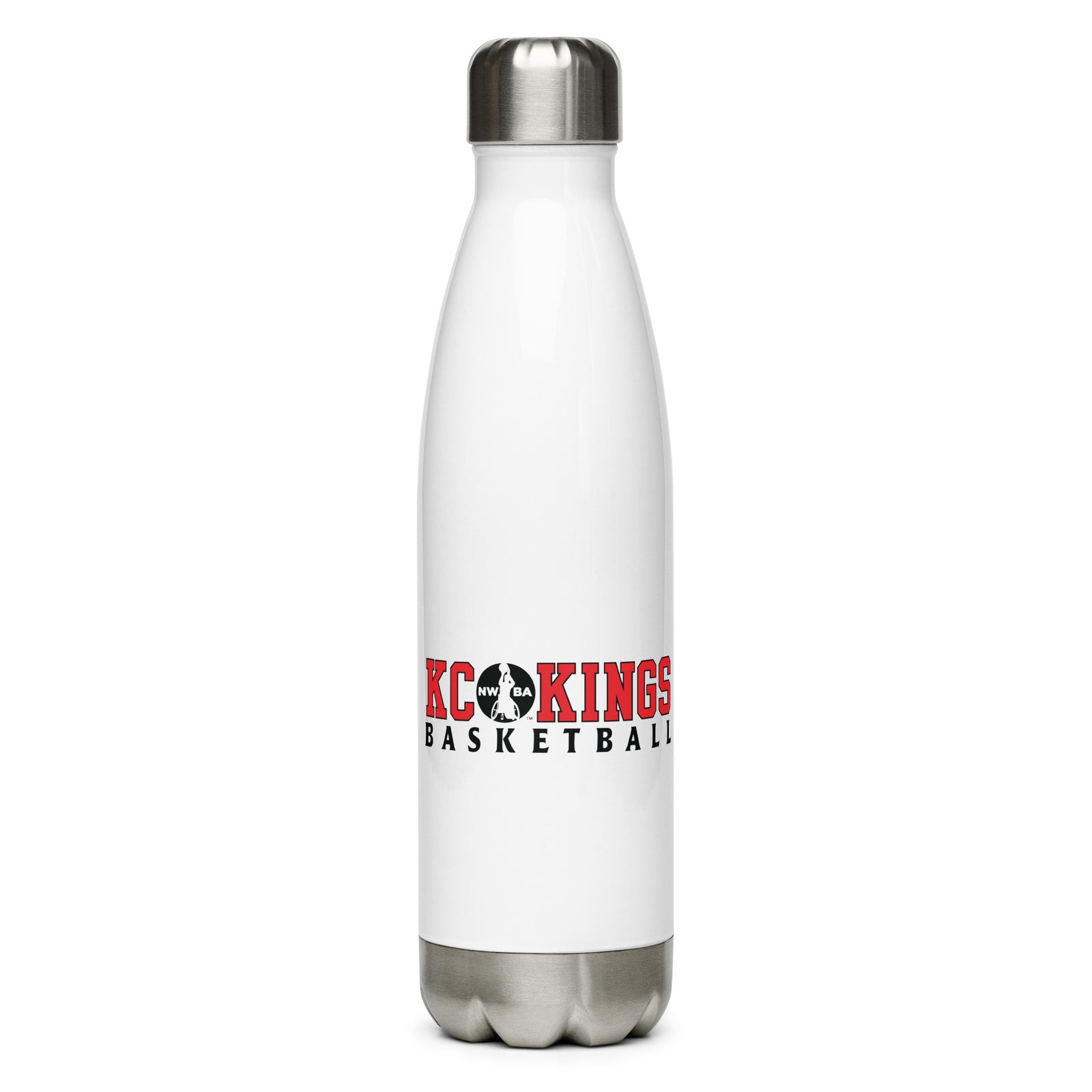 KC Kings Basketball Stainless Steel Water Bottle