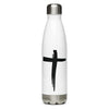 St. Stephen Lutheran Church Cross Only Stainless Steel Water Bottle