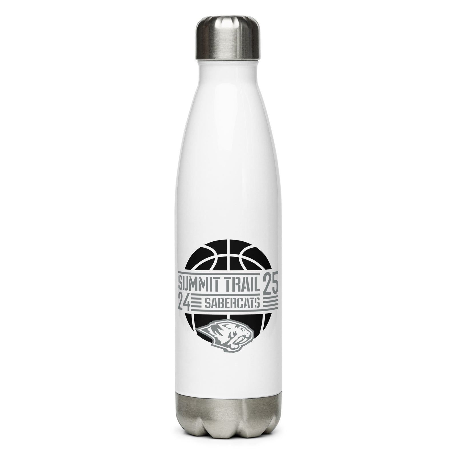 Summit Trail Middle School Basketball Stainless Steel Water Bottle