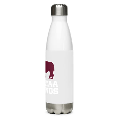 PLYAA Rhino Football Stainless steel water bottle