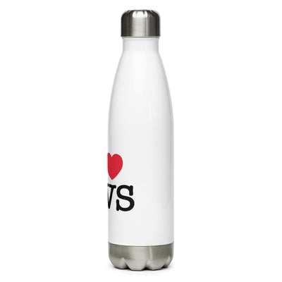 The Village School I Heart TVS Stainless Steel Water Bottle