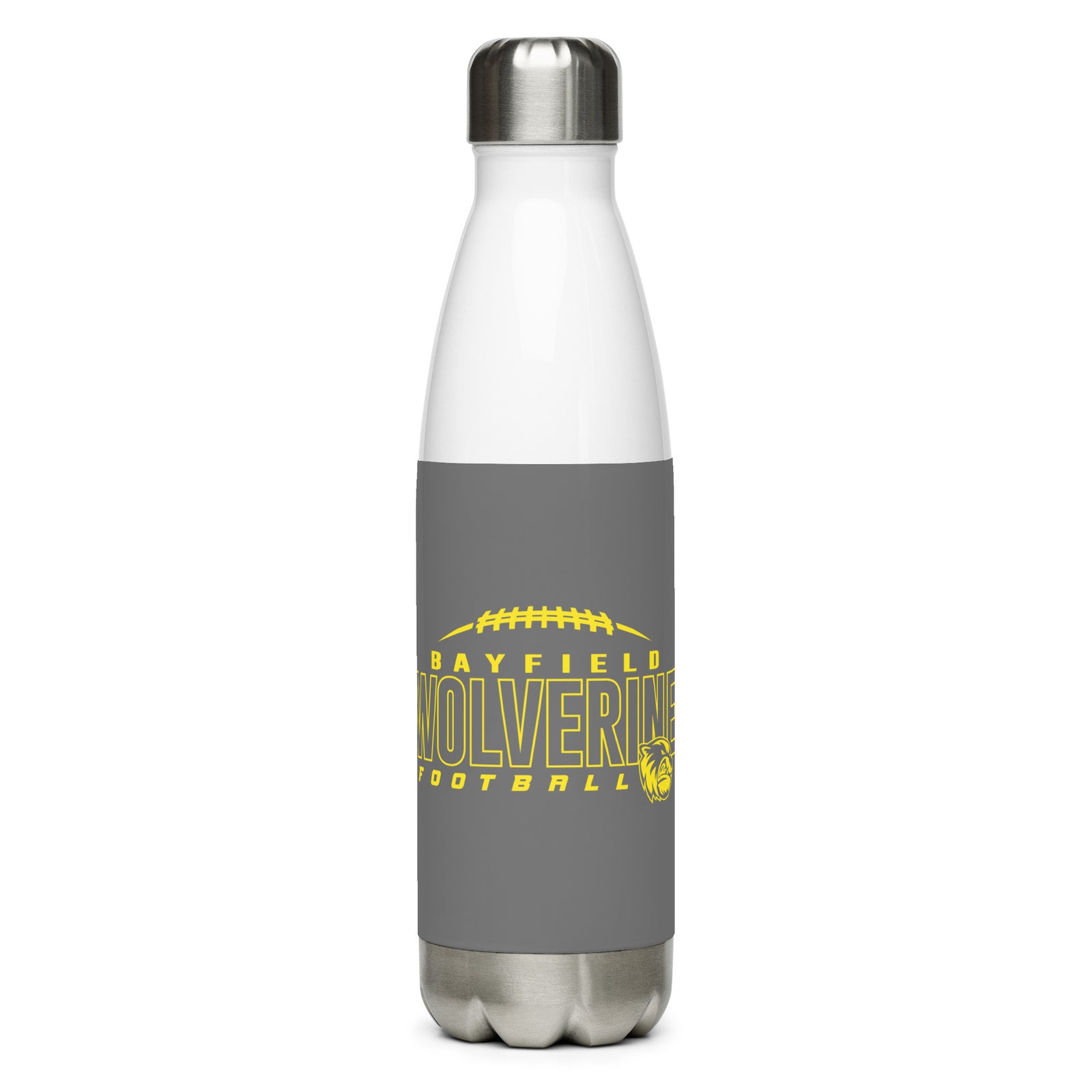 Bayfield Middle School Football Sports Water Bottle