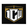 1CW Pro Wrestling New Logo Throw Blanket 50 x 60