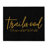 Trailwood Cursive Throw Blanket 50 x 60