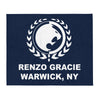 Renzo Gracie Jiu-Jitsu  Throw Blanket 50 x 60