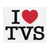 The Village School I Heart TVS Throw Blanket 50 x 60