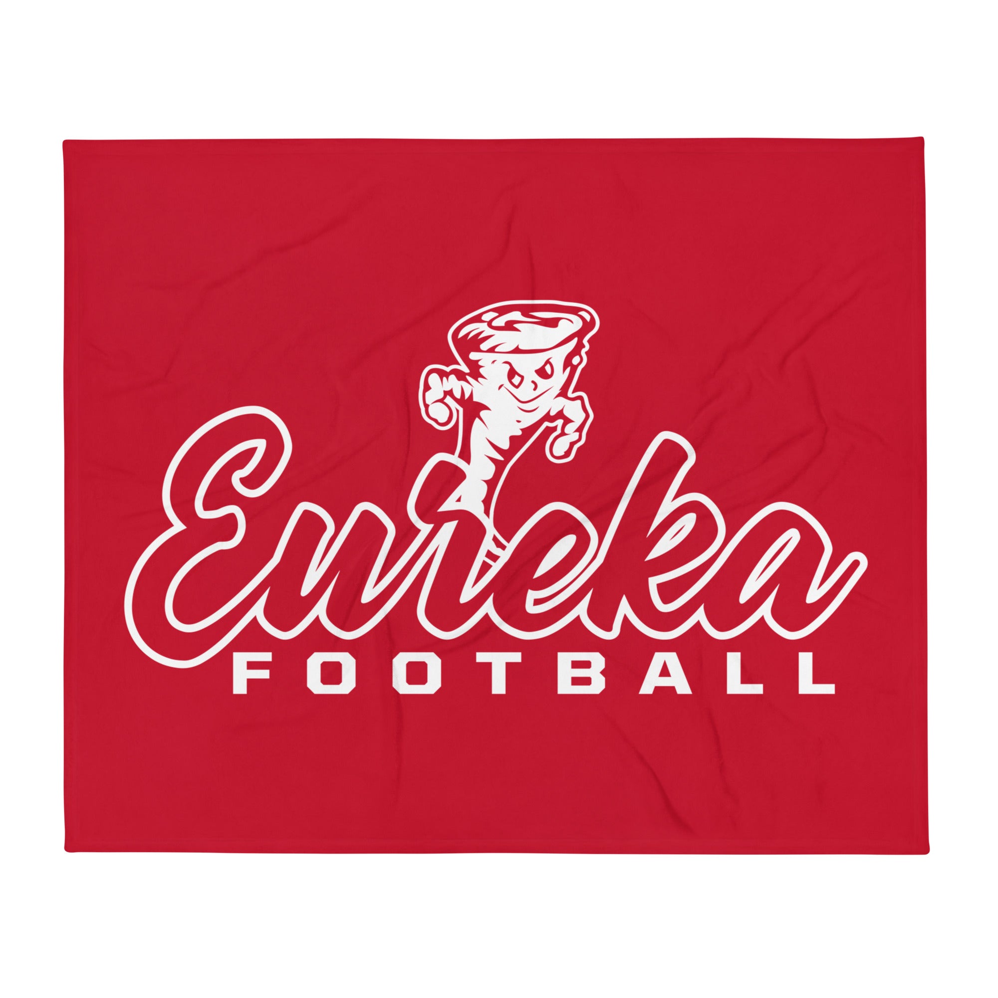 Eureka Football Bold Throw Blanket 50 x 60