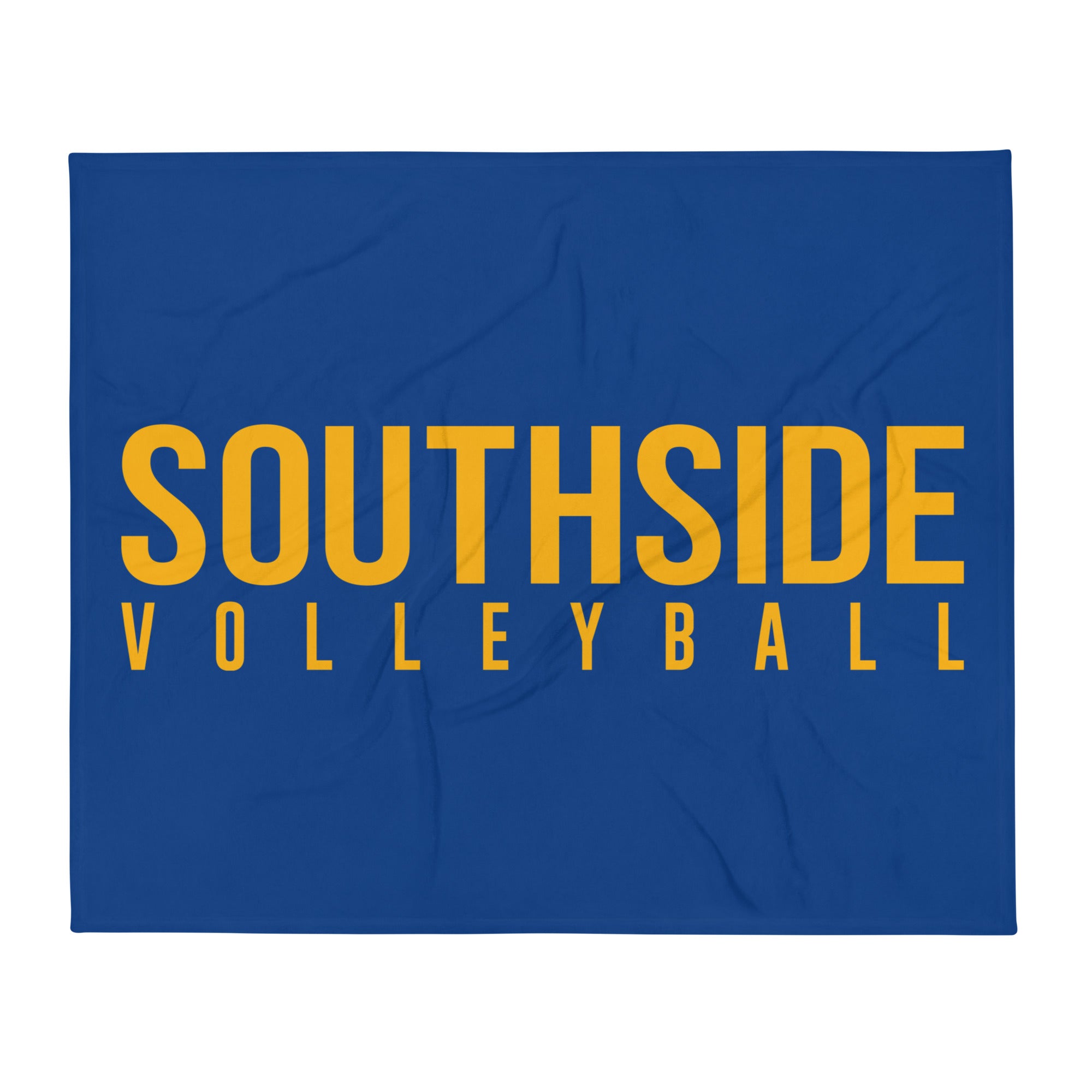 Olathe South High School Volleyball Throw Blanket 50 x 60