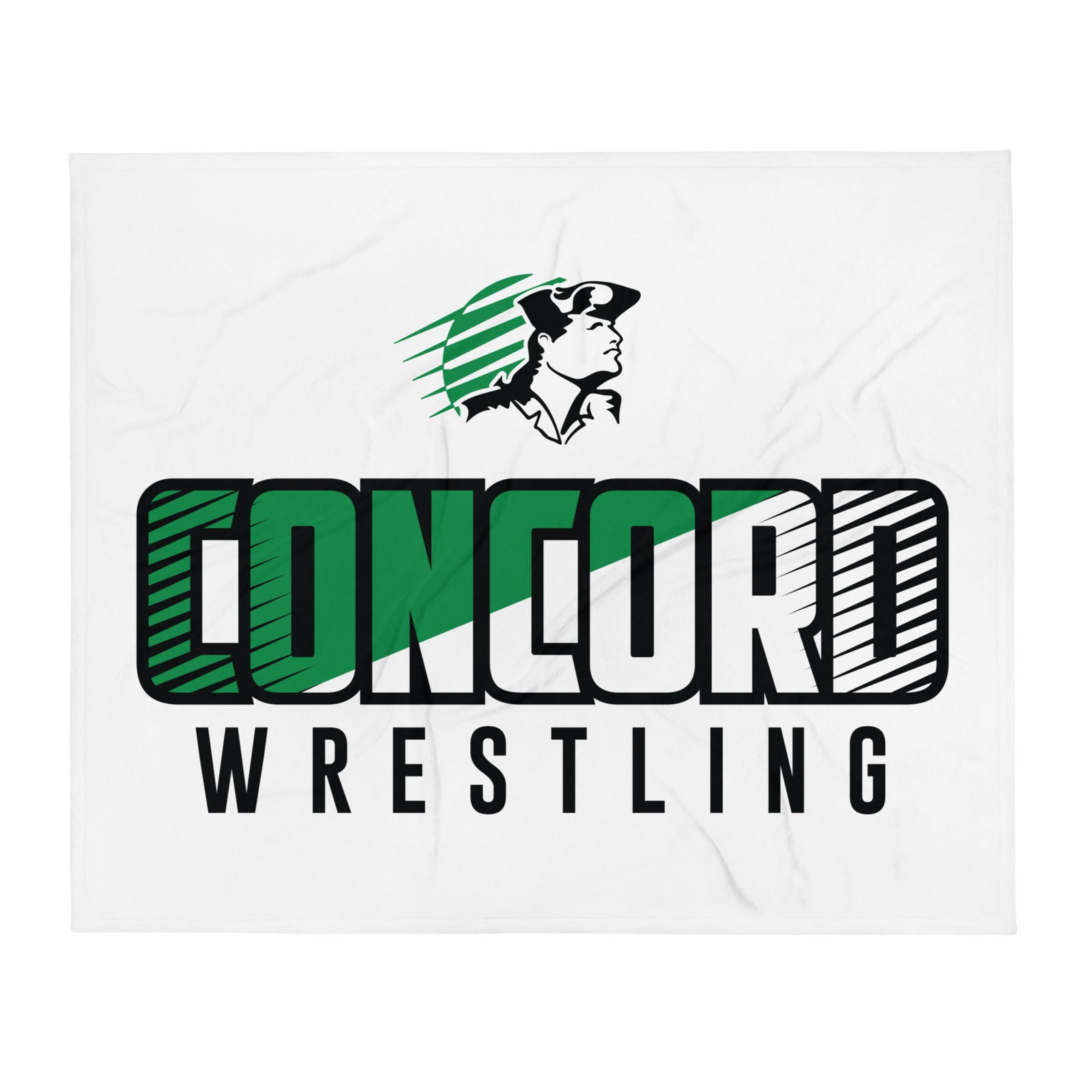 Minutemen Wrestling Club Throw Blanket