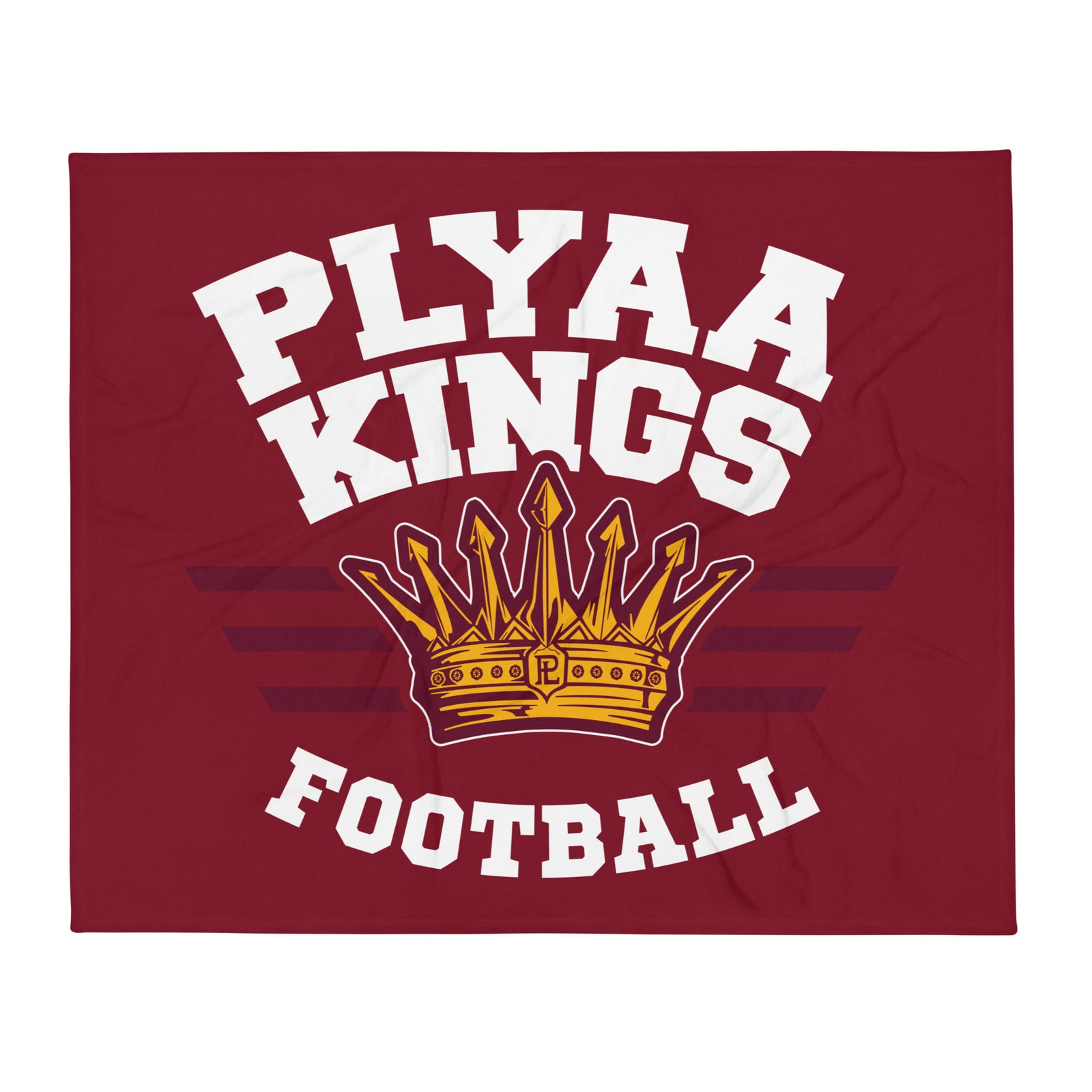 PLYAA Kings Football Throw Blanket