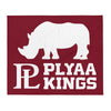 PLYAA Rhino Football Throw Blanket