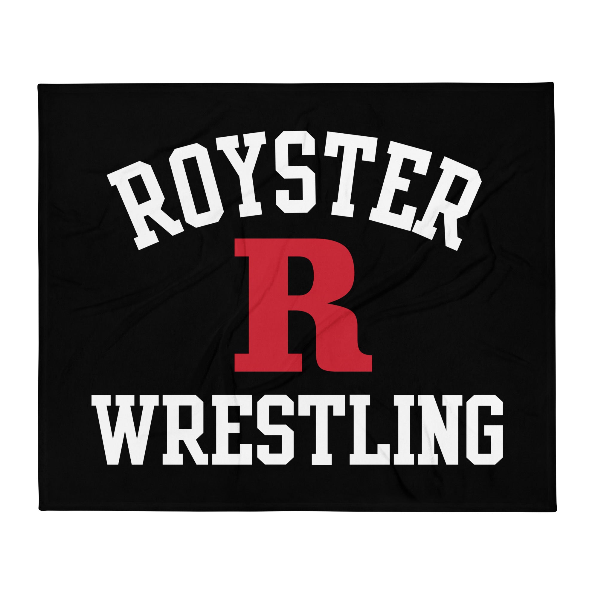 Royster Rockets Wrestling Throw Blanket 50 x 60