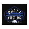 Pratt Beaver Wrestling Throw Blanket 50 x 60