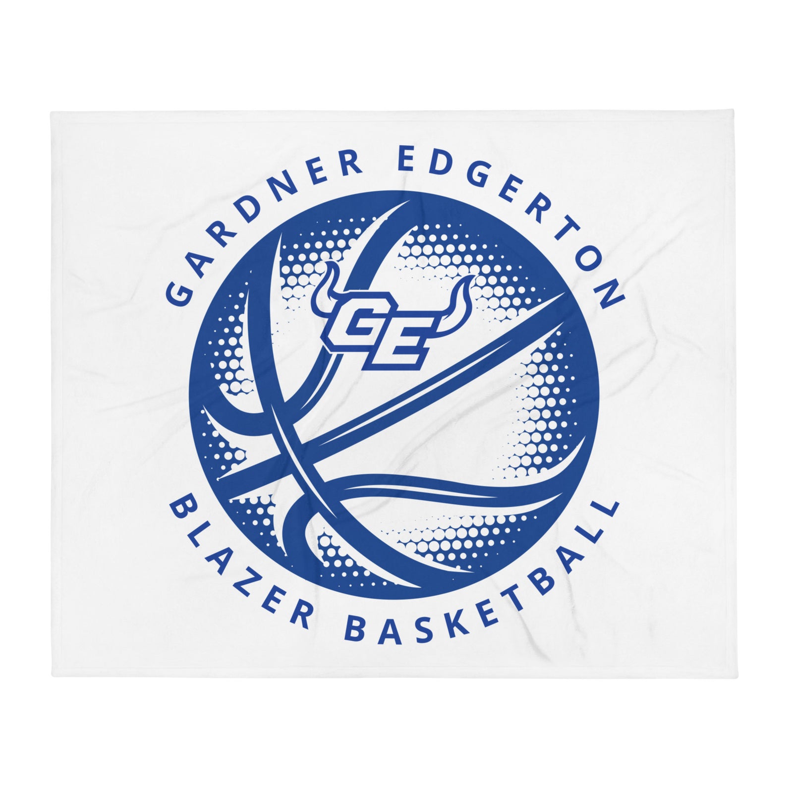 Gardner Edgerton Girl's Basketball Throw Blanket 50 x 60