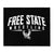 Lawrence Free State Wrestling Throw Blanket 50 x 60