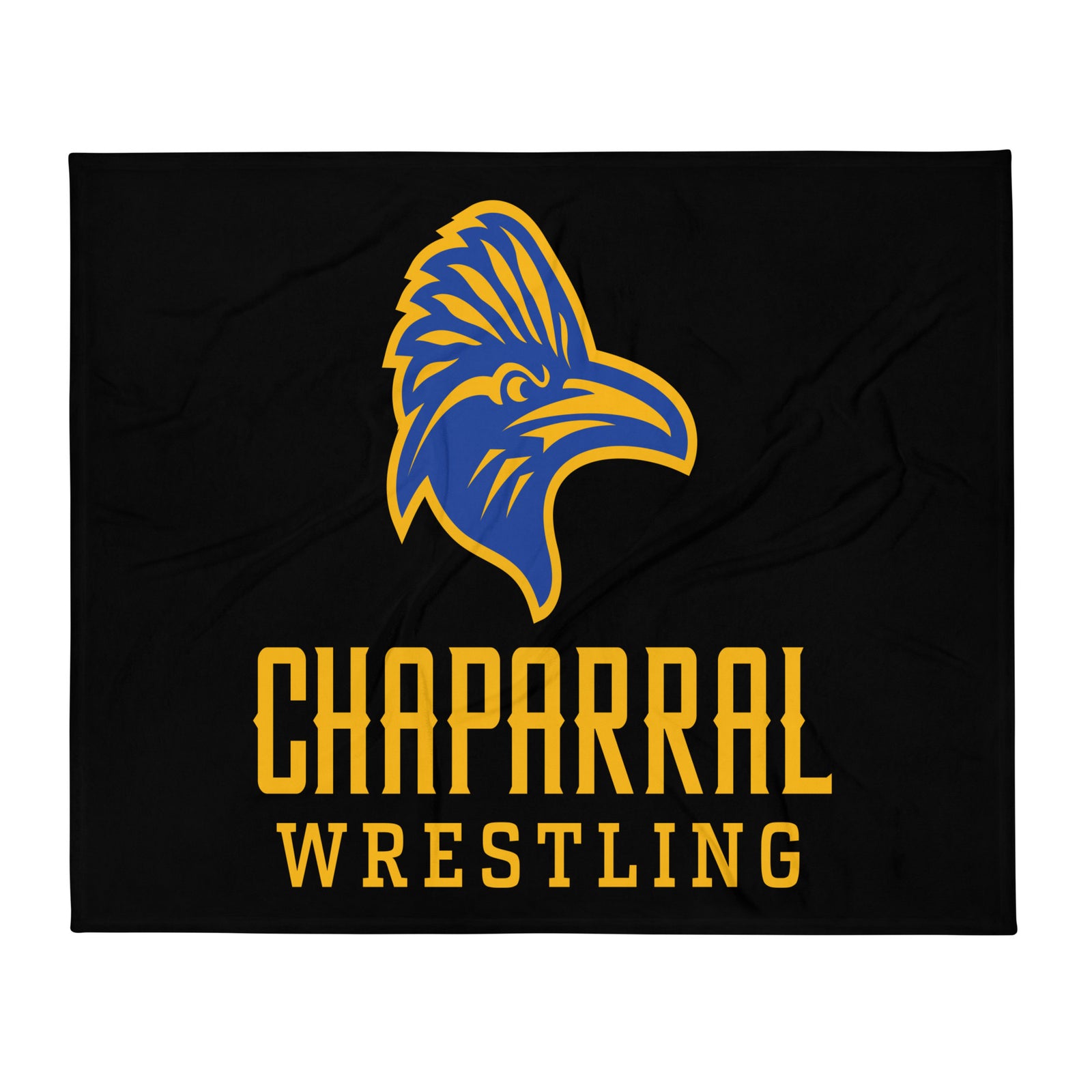 Chaparral High School Wrestling Throw Blanket 50 x 60