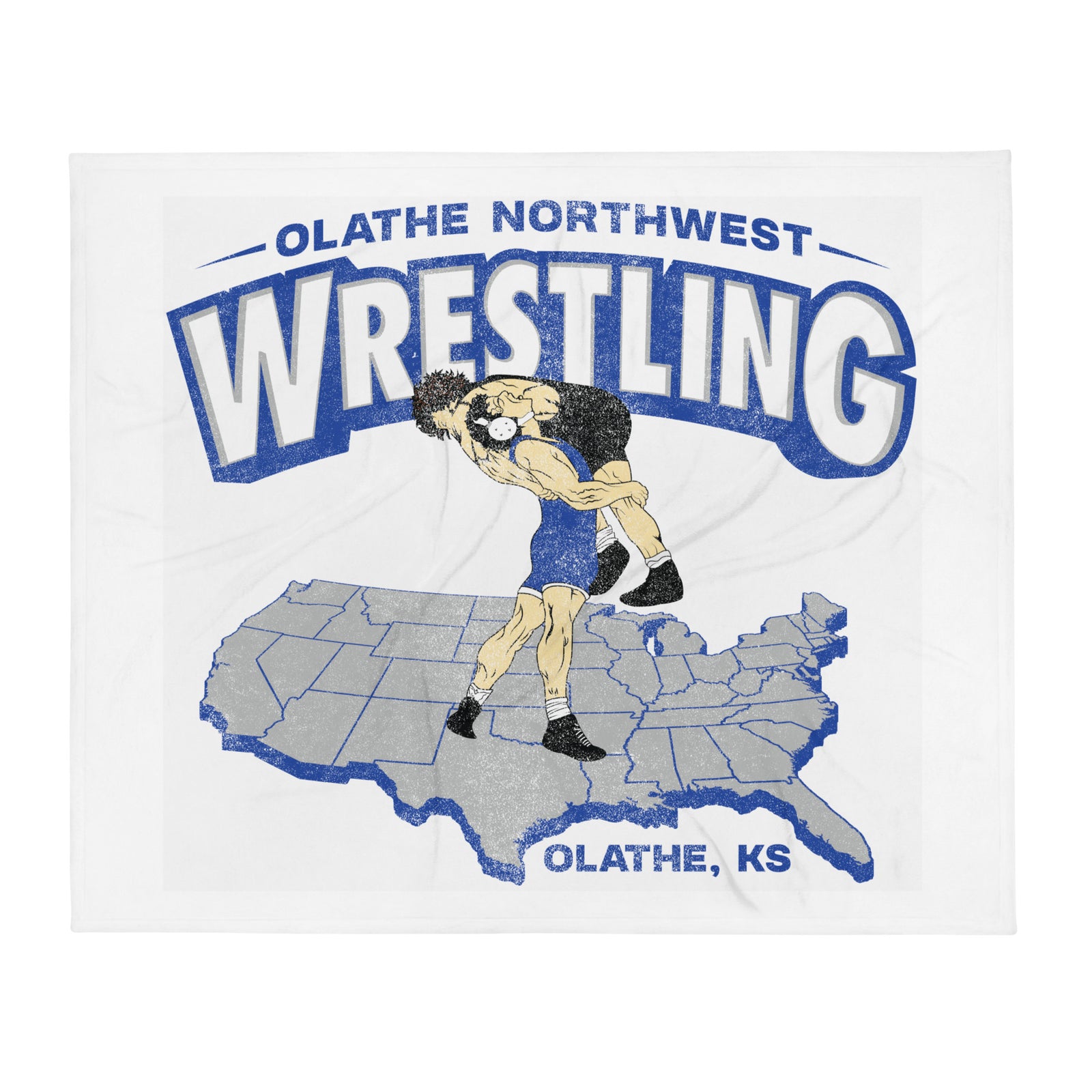 Olathe Northwest  Throw Blanket 50 x 60