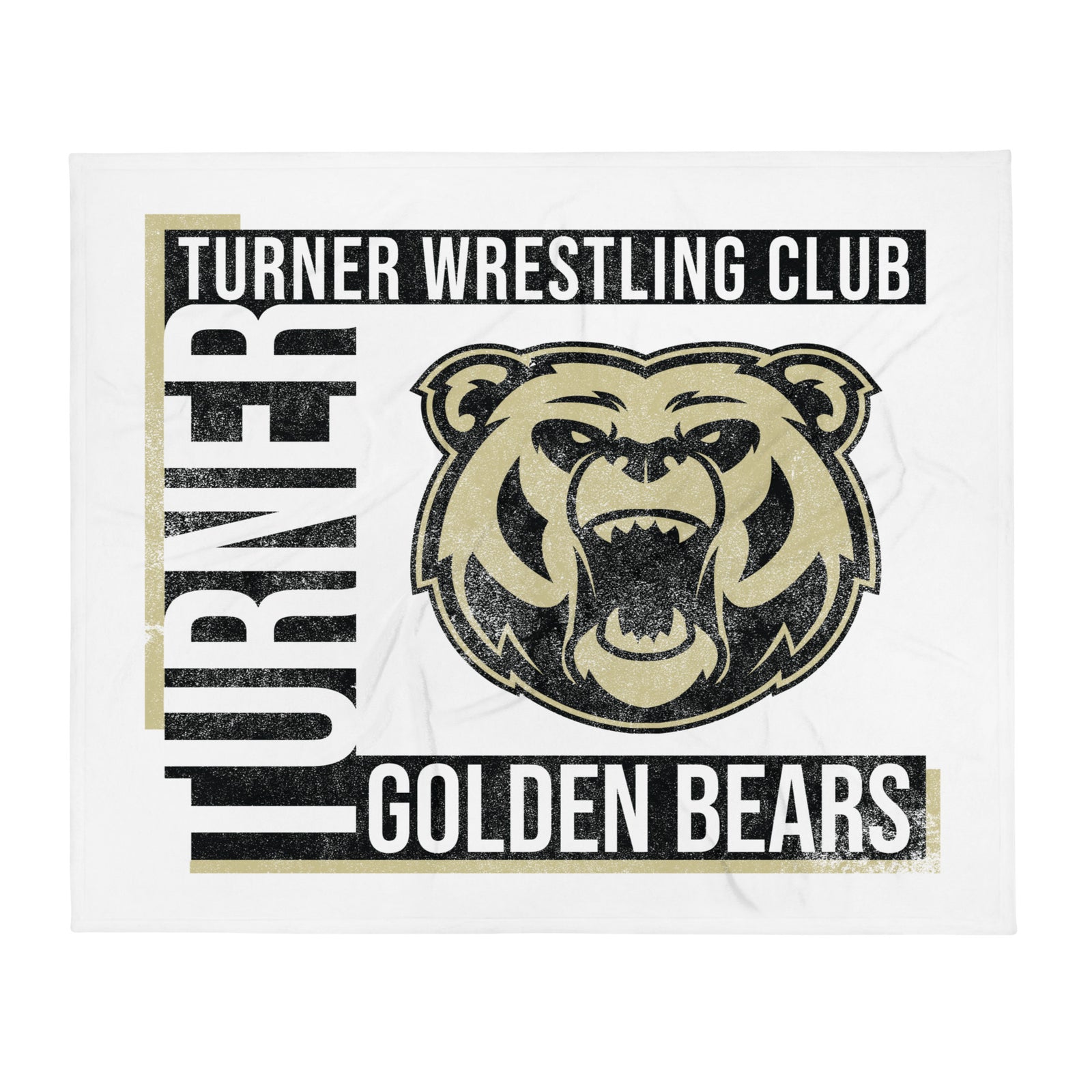 Turner Wrestling Club Throw Blanket 50 x 60