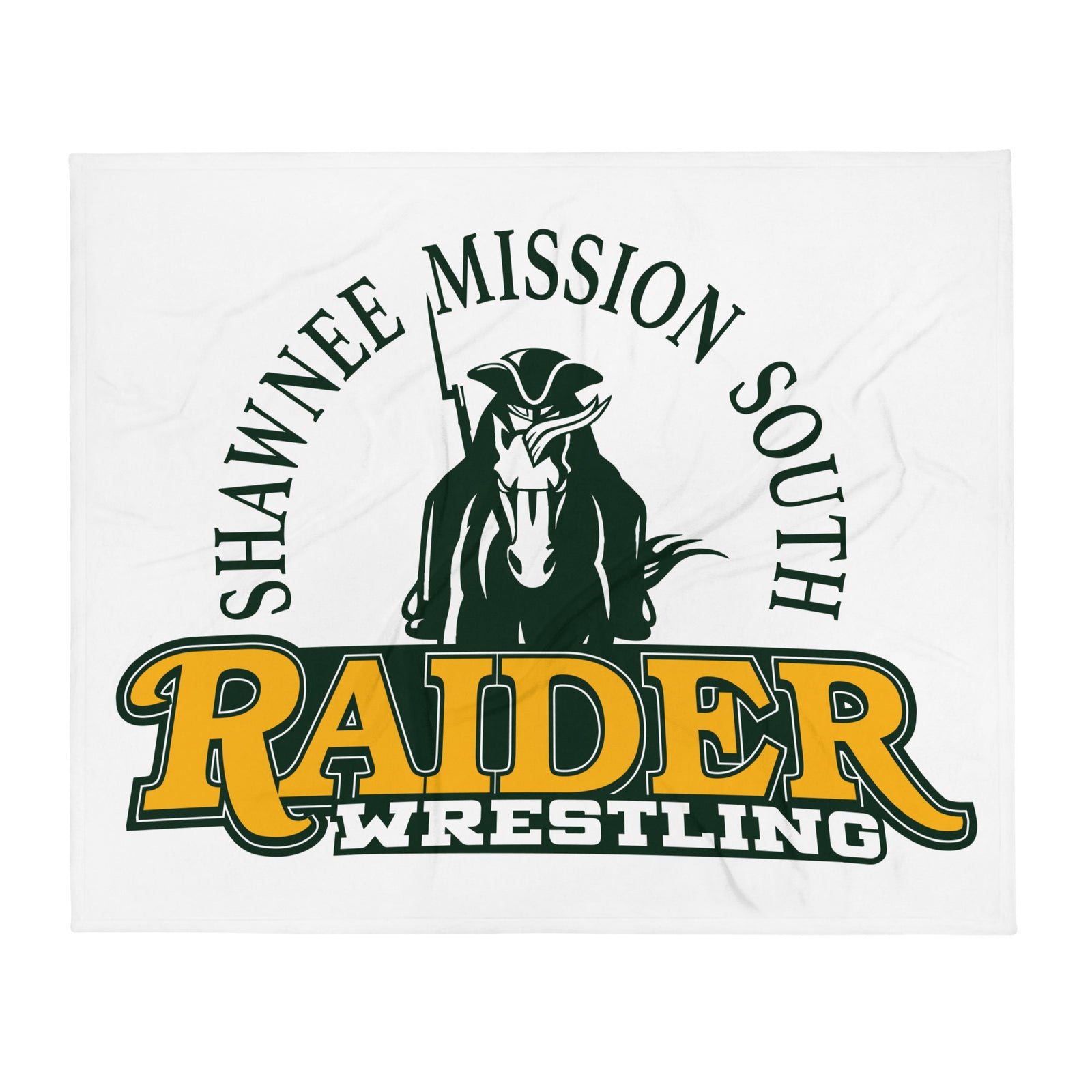 Raider Wrestling Club Throw Blanket