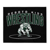 De Soto Kids Wrestling Throw Blanket 50 x 60