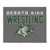 De Soto Kids Wrestling Throw Blanket 50 x 60