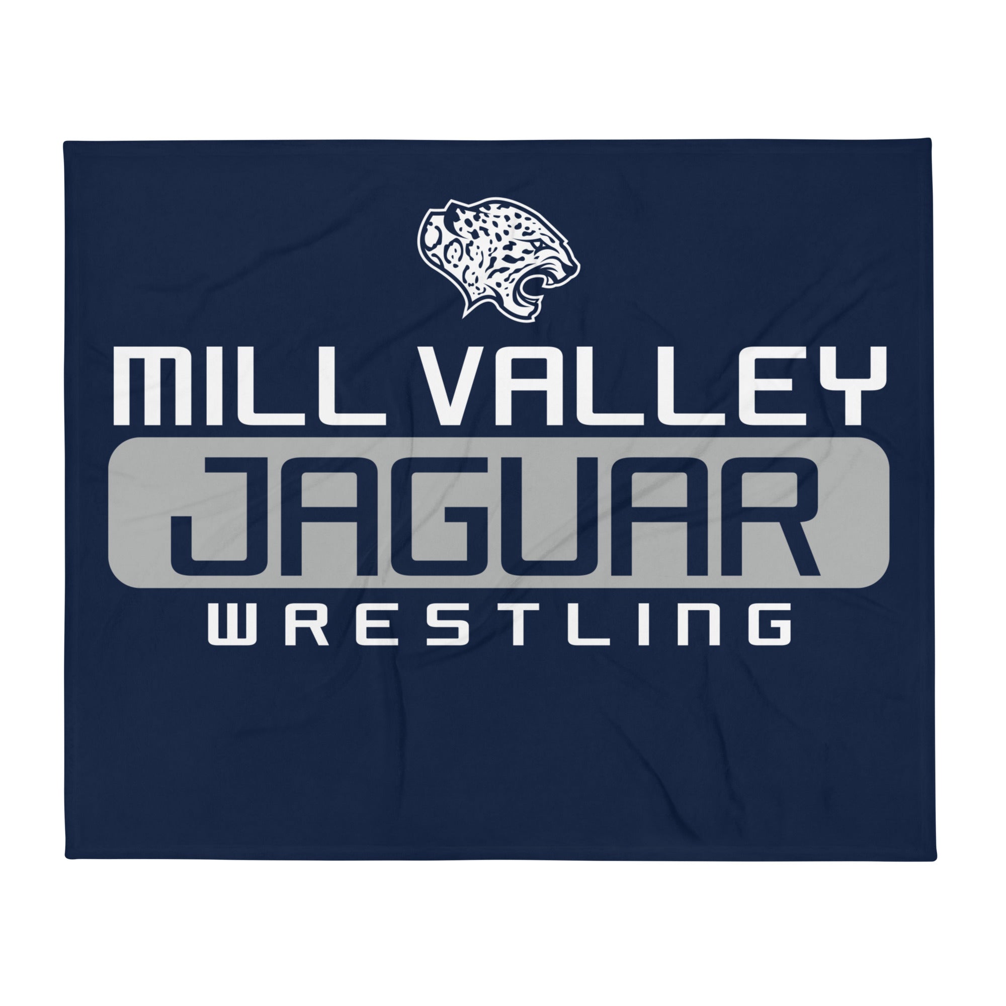 Mill Valley Wrestling Club Throw Blanket 50 x 60