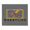 Valley Center Wrestling Club Throw Blanket 50 x 60