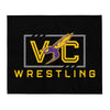 Valley Center Wrestling Club Throw Blanket 50 x 60