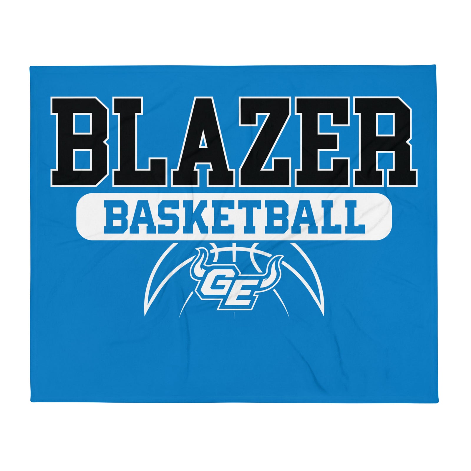 Gardner Edgerton Basketball Throw Blanket 60 x 80