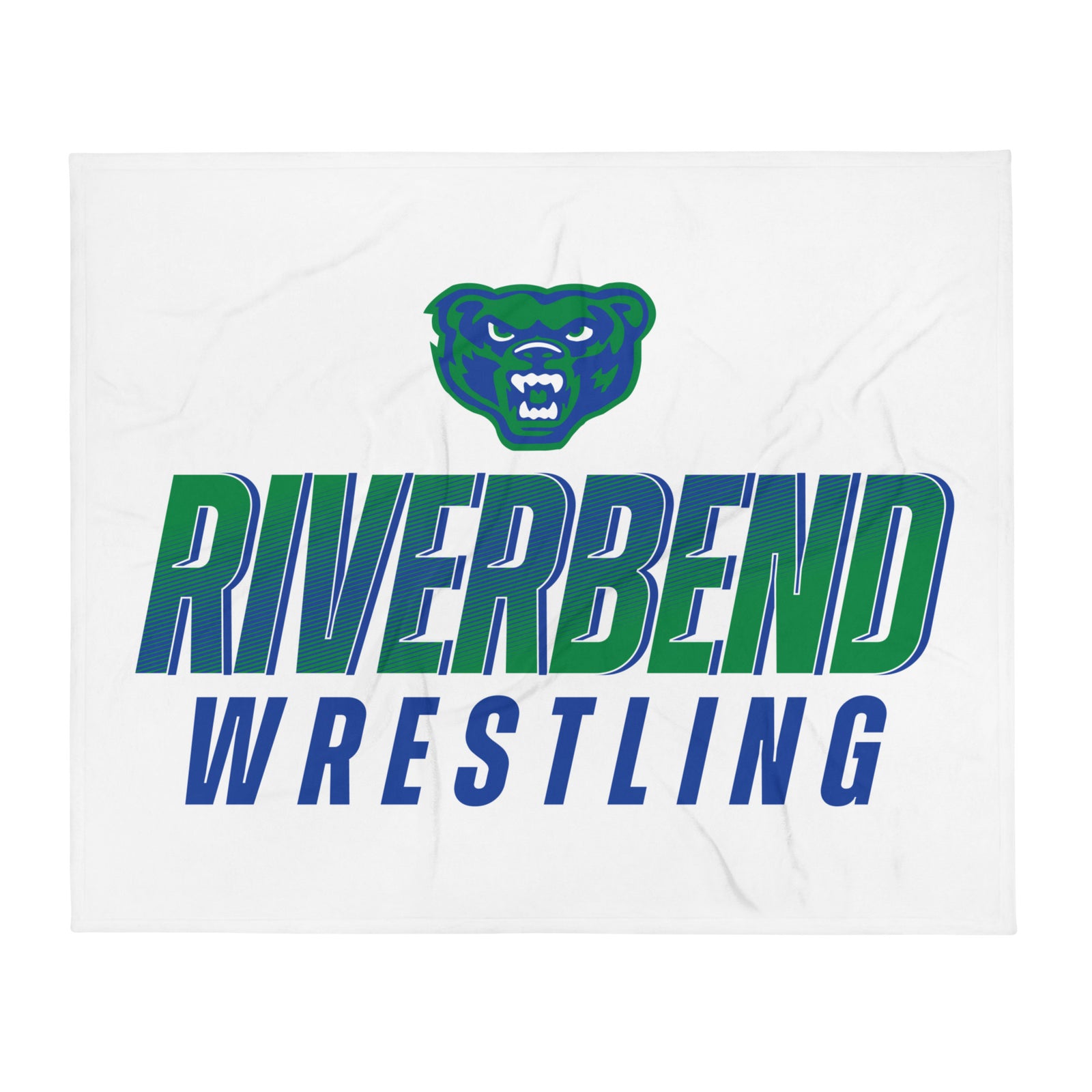 Riverbend Wrestling Throw Blanket