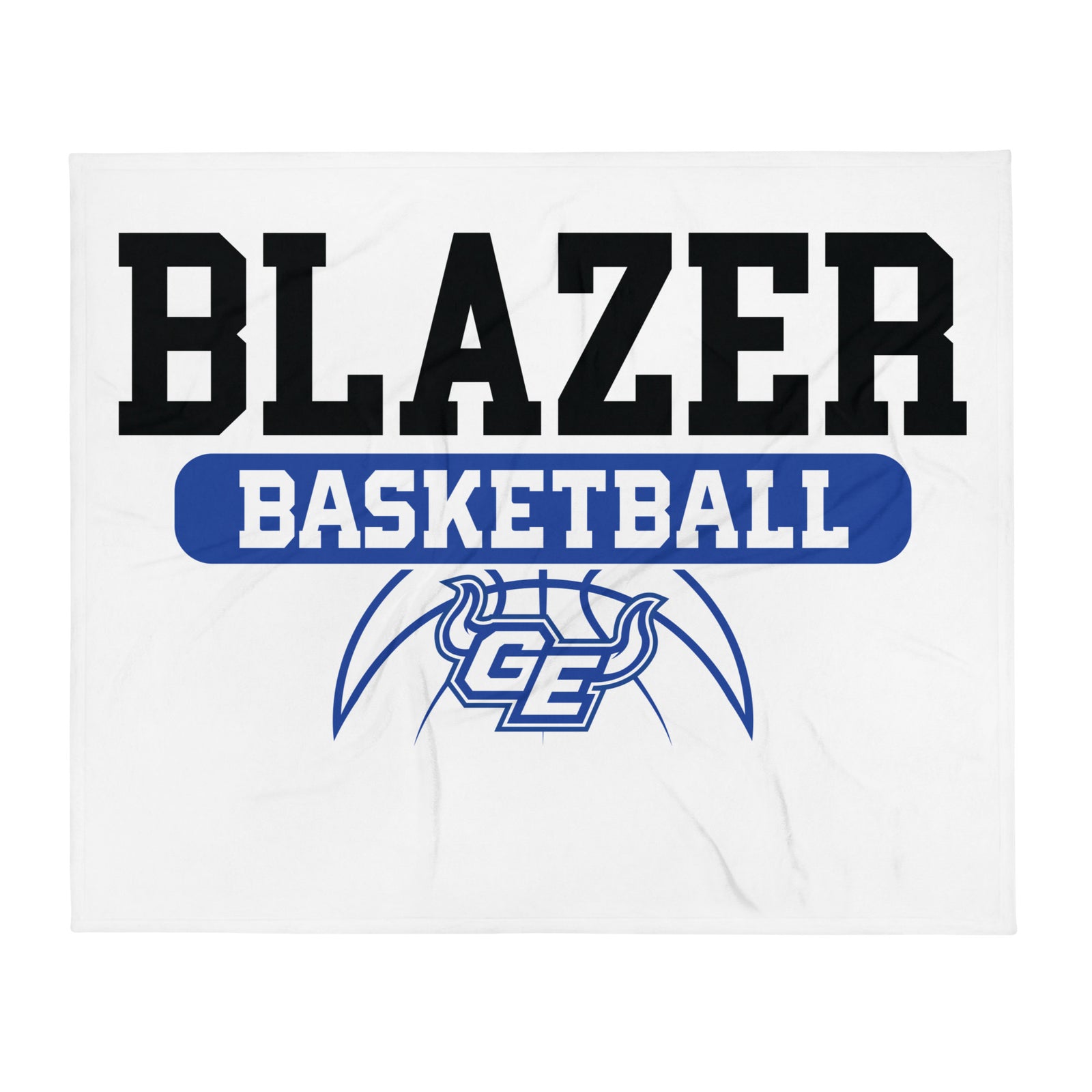 Gardner Edgerton Basketball Throw Blanket 50 x 60
