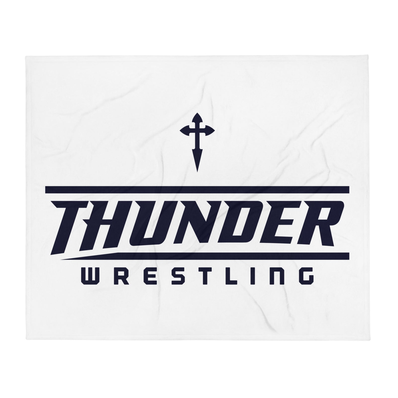 St. James Wrestling Throw Blanket 50 x 60