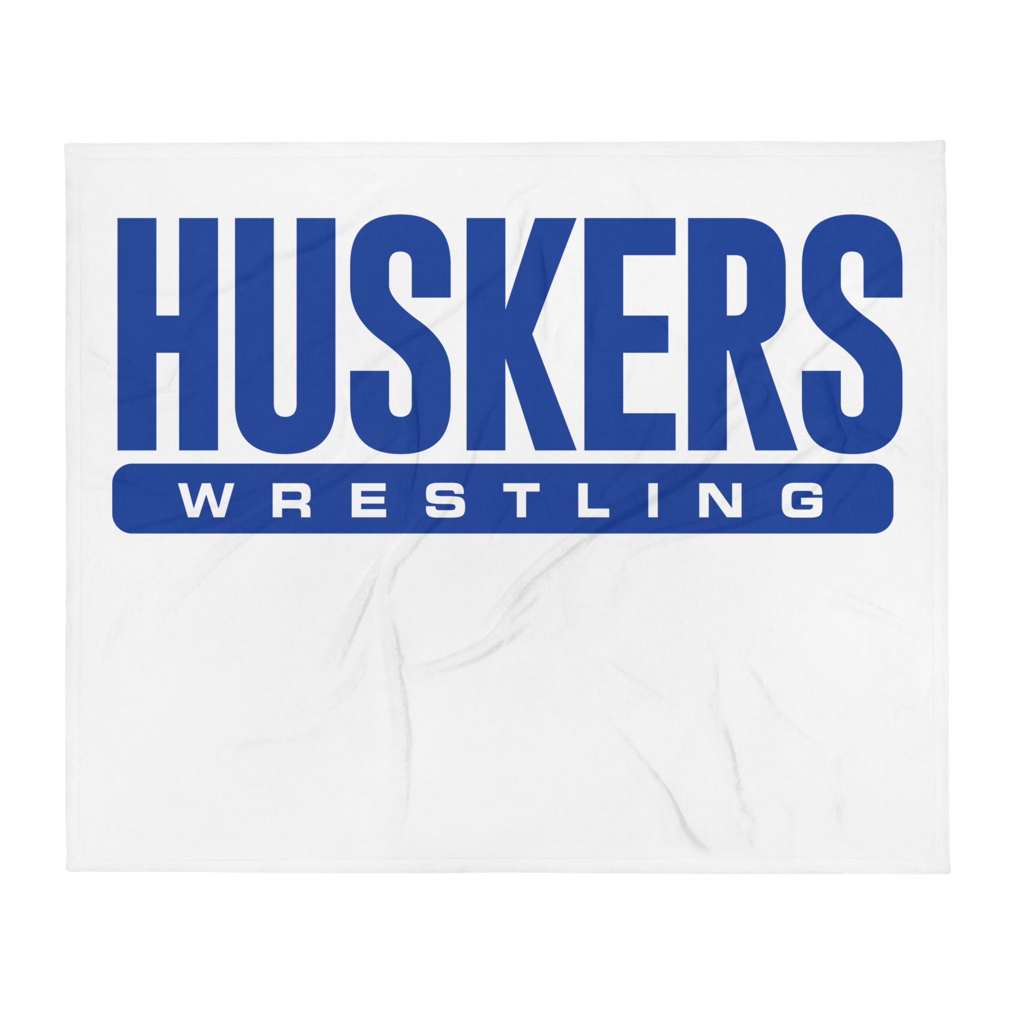 Higginsville Youth Wrestling Throw Blanket 50 x 60