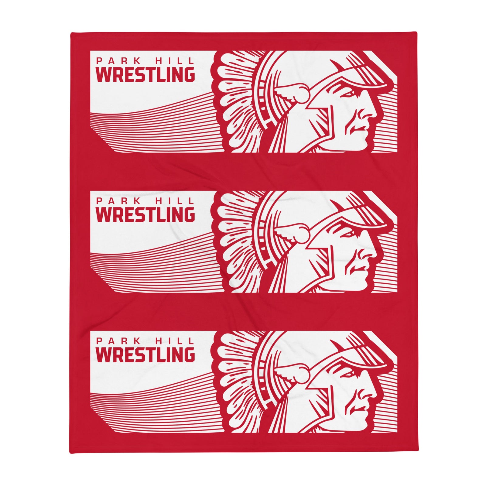 Park Hill Wrestling Throw Blanket