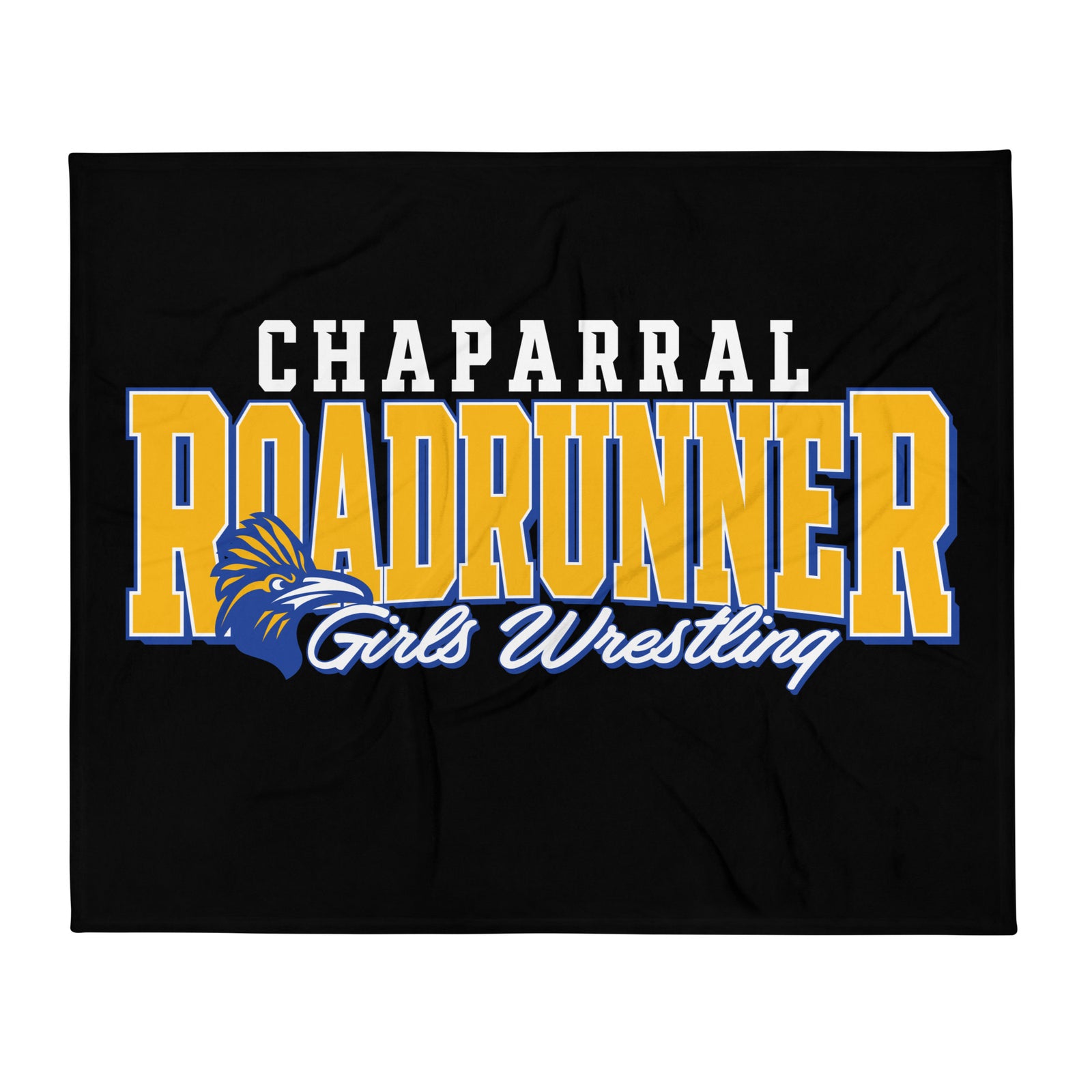 Chaparral High School Wrestling Throw Blanket 60 x 80