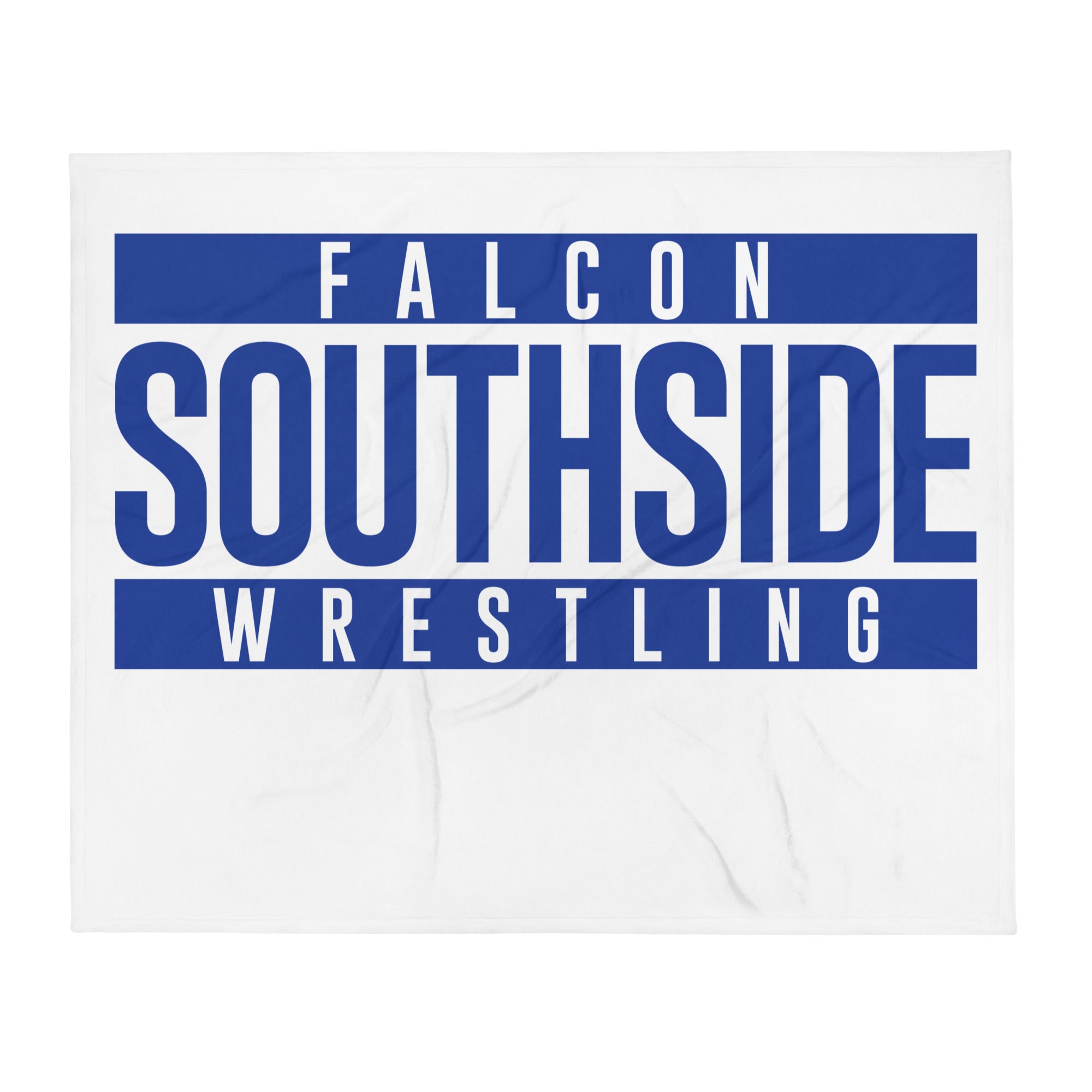 Olathe South Wrestling Throw Blanket 50 x 60