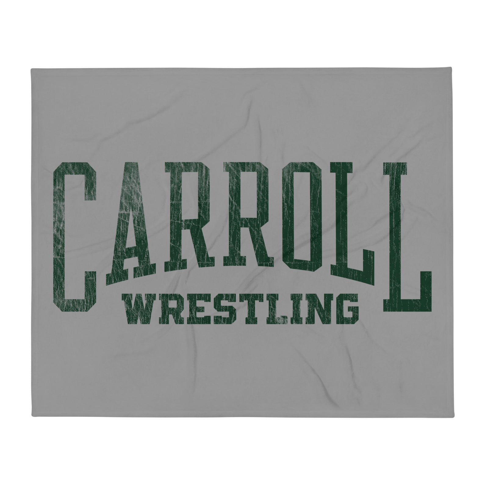 Carroll Wrestling Throw Blanket